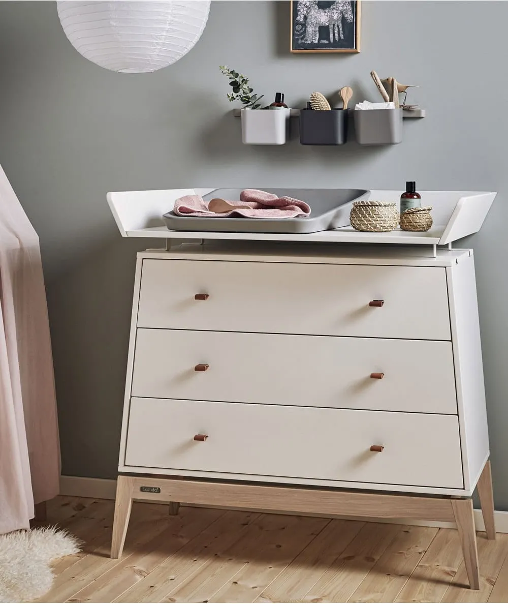 Leander : Commode 3 tiroirs Luna - 100% Ecoresponsable - Mer(e)veilleuse