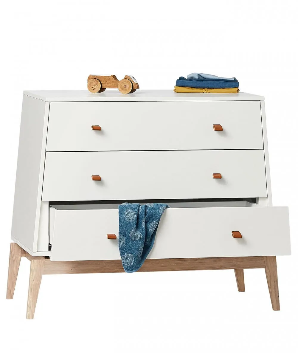 Leander : Commode 3 tiroirs Luna - 100% Ecoresponsable - Mer(e)veilleuse